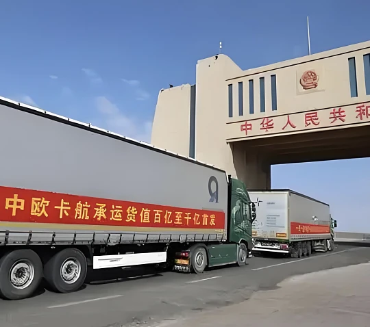 Livraison de transport routier Chine France à porte