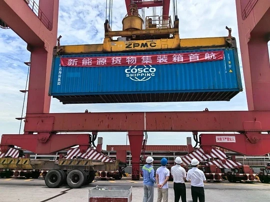 Transport de batteries en Chine et aux États-Unis